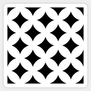 60s Contrast Pattern 2 Sticker